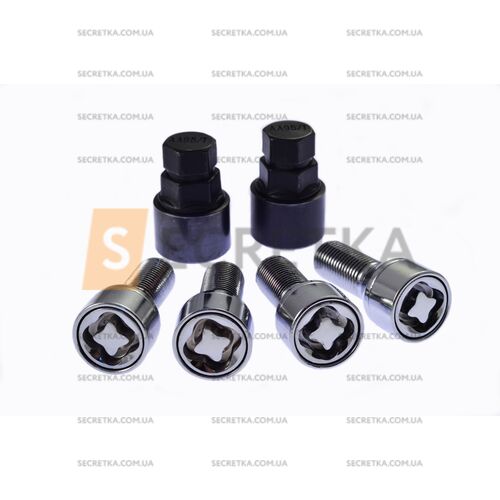 Болты секретные Starleks М14Х1,5Х27 Конус (674105EM-2Key)