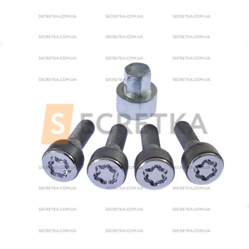Болты секретные McGard М12Х1,25Х29.2 Конус (27215SL)