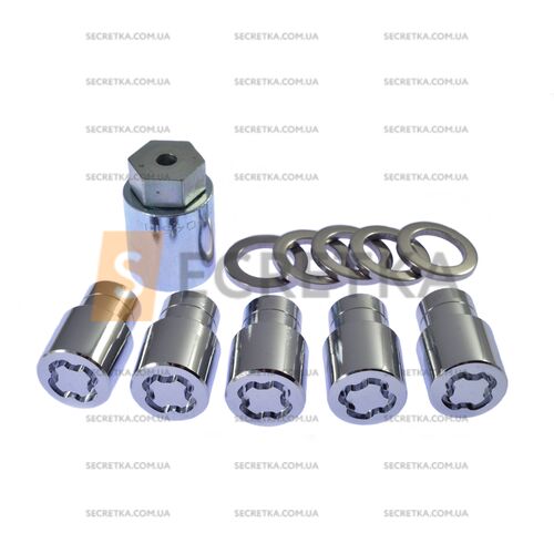 Гайки секретные McGard М12Х1,5Х35 Прессшайба (21556SU)