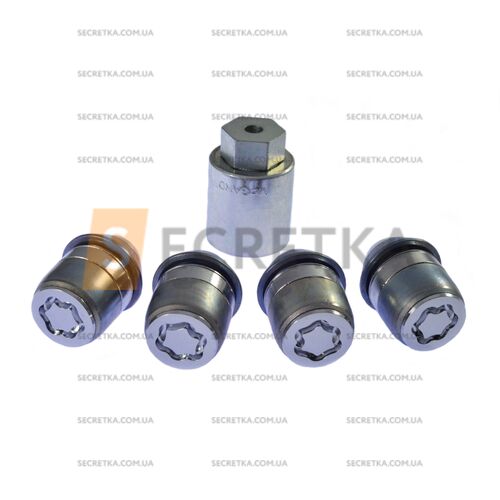Гайки секретные McGard М12Х1,5Х35 Конус (24212SL)