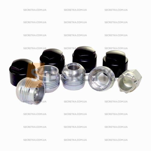 Гайки секретные McGard М14Х1,5Х23 Сфера (25167SU)