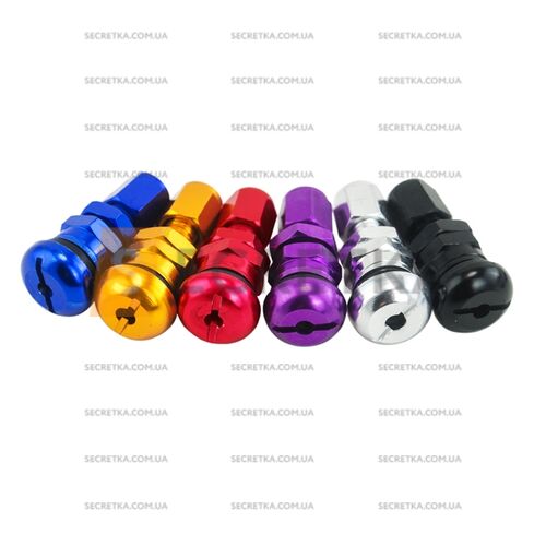Вентель разборной Rays Volk Racing Black высота 39 мм (PQY-WR11BB)