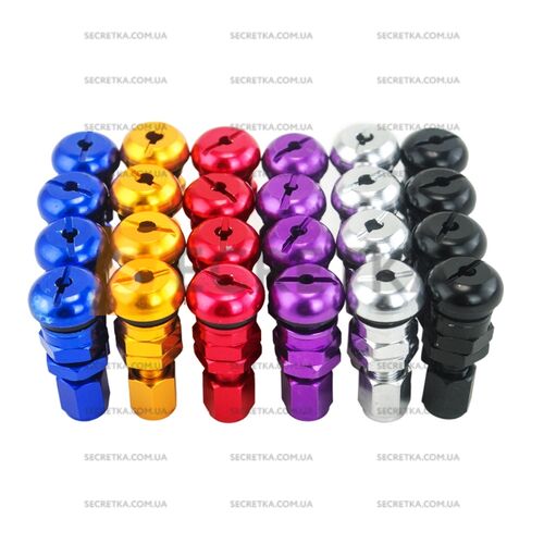 Вентель разборной Rays Volk Racing Blue высота 39 мм (PQY-WR11B)