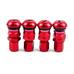 Вентель разборной Rays Volk Racing Red высота 39 мм (PQY-WR11RE)