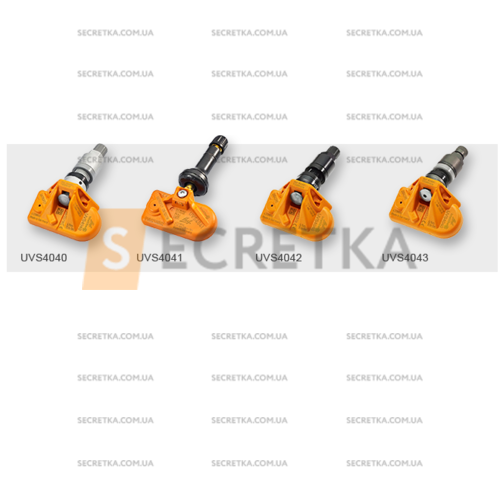 Датчик давления колес Huf TPMS MHz 433 UVS4041 (rubber valve) (73.903.441 )
