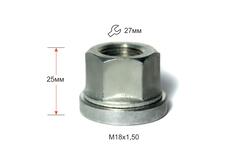 Гайка колесная M18x1,5x24 Газель (3302-3101034)