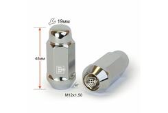 Гайка колесная M12x1,5x48 Конус (411945 Cr)