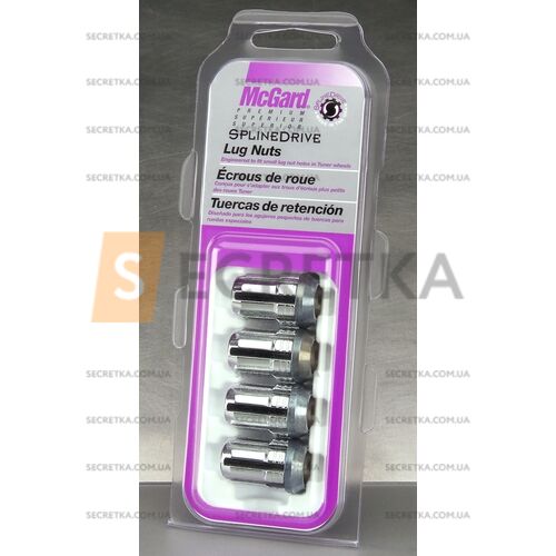 Гайка колісна McGard Spline Drive M12x1.25x31.5 Конус (65354)