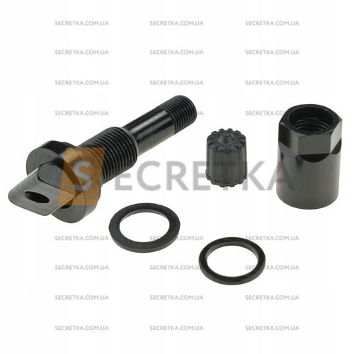 Вентель разборной под датчик давления TPMS Siemens VDO трикутний фланець (17-20725AK Black)