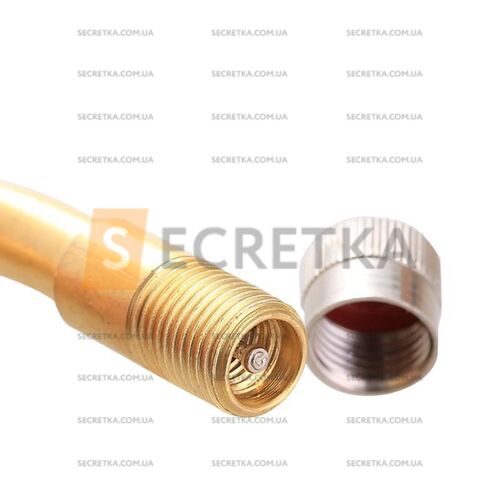 Вентель удлинитель для подкачки Г-образный 135* (30735)