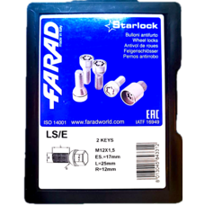 Болти секретні Farad М12Х1,5Х25 Сфера (LS/E)