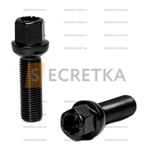 ALFARRO | Болт колесный A184157 BA М14х1,5х40мм Сфера R13 Ключ 17 (Audi, Seat, Skoda, Mercedes-Benz, Volkswagen) Удлиненный