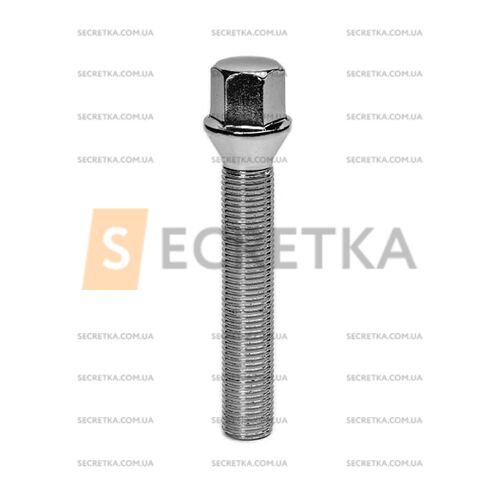 ALFARRO | Болт колесный A174295 Cr М14х1,5х75мм Конус Хром (BMW, Volvo, Fiat, Citroen, Saab, Peugeot) Ключ 17 (Удлиненный)