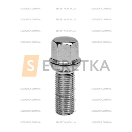 ALFARRO | Болт колесный A184125 Cr М14х1,5х32мм Сфера Хром Ключ 17 (Audi, Seat, Skoda, Mercedes-Benz, Volkswagen) Удлиненный