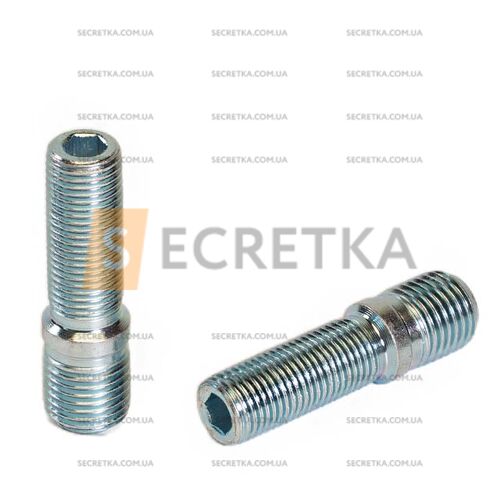 ALFARRO | Колесная шпилька резьбовая М14x1,5x15мм/М12x1,25x30мм (Общая длина 50мм)