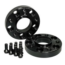 Колесная проставка-адаптер 1 шт. 25мм PCD 5x120 DIA 72.6 с футорками 14x1.25 для BMW (Кованая)