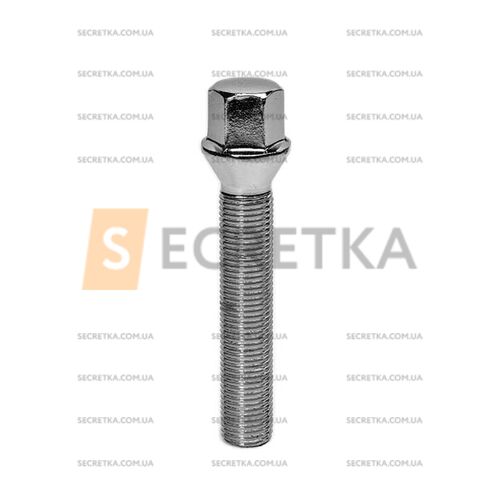 ALFARRO | Болт колесный A174275 Cr М14х1, 5х70мм Конус Хром (BMW, Volvo, Fiat, Citroen, Saab, Peugeot) Ключ 17 (Удлиненный)