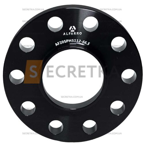 Колесная проставка 1 шт. 20 мм PCD 5x112 DIA 66.6 для Audi, BMW, Mercedes-Benz, Porsche (Кованая)