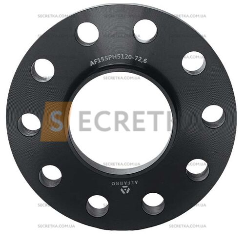 Колесная проставка 15мм PCD 5x120 DIA 72.6 для BMW (Кованая)
