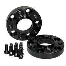 Колесная проставка-адаптер 1 шт. 25мм PCD 5x120 DIA 74.1 с футорками 14x1.25 для BMW (Кованая)